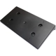 Purchase Top-Quality Front Bumper License Bracket - CH1068136 pa1