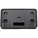 Purchase Top-Quality Front Bumper License Bracket - CH1068158 pa1