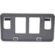 Purchase Top-Quality Front Bumper License Bracket - FO1068137 pa5