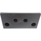 Purchase Top-Quality Front Bumper License Bracket - GM1068159 pa2