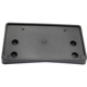 Purchase Top-Quality Front Bumper License Bracket - GM1068161 pa2