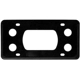 Purchase Top-Quality Front Bumper License Bracket - HO1068119 pa2