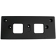 Purchase Top-Quality Front Bumper License Bracket - KI1068123 pa1