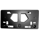 Purchase Top-Quality Front Bumper License Bracket - LX1068111 pa2