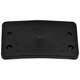 Purchase Top-Quality Front Bumper License Bracket by SHERMAN PARTS - 3527B-90LB-0 pa1