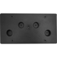 Purchase Top-Quality Front Bumper License Bracket by SHERMAN PARTS - 615B-90LBU pa1
