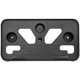 Purchase Top-Quality Front Bumper License Bracket by SHERMAN PARTS - 714A-90LBU pa1