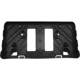 Purchase Top-Quality Front Bumper License Bracket - TO1068145 pa3
