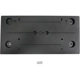 Purchase Top-Quality Front Bumper License Bracket - BM1068161 pa1