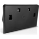 Purchase Top-Quality Front Bumper License Bracket - CH1068170 pa2