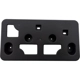 Purchase Top-Quality Front Bumper License Bracket - GM1068235 pa1