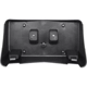 Purchase Top-Quality Front Bumper License Bracket - GM1068240 pa4