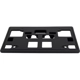 Purchase Top-Quality Front Bumper License Bracket - HO1068140 pa2