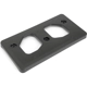 Purchase Top-Quality Front Bumper License Bracket - HO1068144 pa4