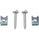 Purchase Top-Quality Front Bumper License Bracket - IN1068111 pa3