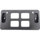Purchase Top-Quality Front Bumper License Bracket - VO1068100 pa1