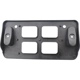 Purchase Top-Quality Front Bumper License Bracket - VO1068100 pa4