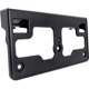 Purchase Top-Quality Front Bumper License Bracket - VW1068126 pa3