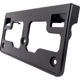 Purchase Top-Quality Front Bumper License Bracket - VW1068126 pa4