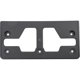 Purchase Top-Quality Front Bumper License Bracket - VW1068130 pa3