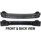 Purchase Top-Quality Front Bumper Reinforcement - GM1006582 pa7