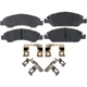 Purchase Top-Quality ACDELCO - 14D1363CH - Ceramic Front Disc Brake Pads pa1