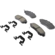 Purchase Top-Quality ACDELCO - 17D1089CHF1 - Ceramic Front Disc Brake Pad Kit with Clips pa1