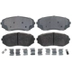 Purchase Top-Quality ACDELCO - 17D1258ACHF1 - Ceramic Front Disc Brake Pads pa2