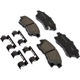 Purchase Top-Quality ACDELCO - 17D1522CHF1 - Ceramic Front Disc Brake Pad Kit with Clips pa1