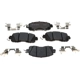 Purchase Top-Quality ACDELCO - 17D1650CH - Ceramic Front Disc Brake Pads pa1