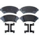 Purchase Top-Quality ACDELCO PROFESSIONAL - 17D818CH - Ceramic Front Disc Brake Pads pa1