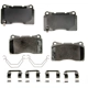 Purchase Top-Quality AGNA BRAKES - PLD1001C - Front Ceramic Disc Brake Pad Set pa1