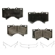 Purchase Top-Quality AGNA BRAKES - PLD1303C - Front Ceramic Disc Brake Pad Set pa1