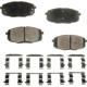 Purchase Top-Quality Front Ceramic Pads by AGNA BRAKES - PLD1397C pa2