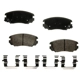 Purchase Top-Quality AGNA BRAKES - PLD1421C - Front Ceramic Disc Brake Pad Set pa1