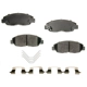 Purchase Top-Quality AGNA BRAKES - PLD1578C - Front Ceramic Disc Brake Pad Set pa1