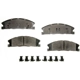 Purchase Top-Quality AGNA BRAKES - PLD1611C - Front Ceramic Disc Brake Pad Set pa1