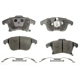 Purchase Top-Quality AGNA BRAKES - PLD1653AC - Front Ceramic Disc Brake Pad Set pa1