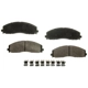 Purchase Top-Quality AGNA BRAKES - PLD1680C - Front Ceramic Disc Brake Pad Set pa1