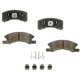 Purchase Top-Quality AGNA BRAKES - PLD1731C - Front Ceramic Disc Brake Pad Set pa1