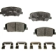 Purchase Top-Quality Front Ceramic Pads by AGNA BRAKES - PLD1735C pa2