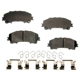 Purchase Top-Quality AGNA BRAKES - PLD1736C - Front Ceramic Disc Brake Pad Set pa1