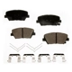 Purchase Top-Quality AGNA BRAKES - PLD1815C - Front Ceramic Disc Brake Pad Set pa1