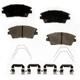 Purchase Top-Quality AGNA BRAKES - PLD1847C - Front Ceramic Disc Brake Pad Set pa1