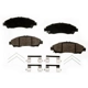 Purchase Top-Quality AGNA BRAKES - PLD1896C - Front Ceramic Disc Brake Pad Set pa1