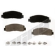 Purchase Top-Quality Front Ceramic Pads by AGNA BRAKES - CXD1069 pa1