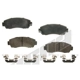 Purchase Top-Quality Front Ceramic Pads by AGNA BRAKES - CXD1089 pa1