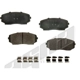 Purchase Top-Quality Front Ceramic Pads by AGNA BRAKES - CXD1258 pa1