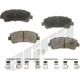 Purchase Top-Quality Front Ceramic Pads by AGNA BRAKES - CXD1338 pa1