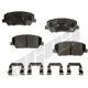 Purchase Top-Quality Front Ceramic Pads by AGNA BRAKES - CXD1413 pa1